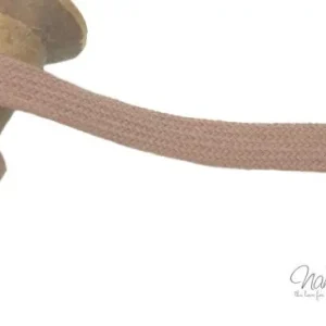 1 MTR. ♥ Kordel, Band - flach - PUDER - 1,5 cm♥ Jetzt Bestellen