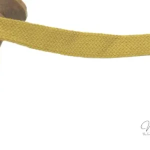 Wochenendangebot 1 MTR. ♥ Kordel, Band - flach - SENF - 1,5 cm♥