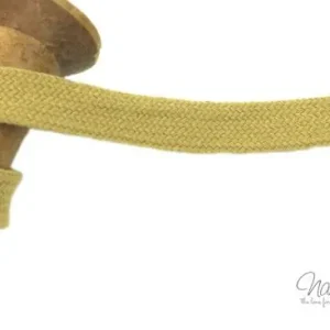 Hochwertig 1 MTR. ♥ Kordel, Band - flach - CAMEL - 1,5 cm♥