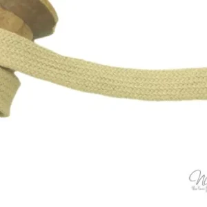 Versand Am Gleichen Tag 1 MTR. ♥ Kordel, Band - flach - CREME - 1,5 cm♥