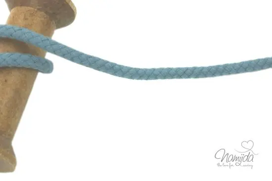 Meistverkauft 1 MTR. ♥ Geflochtene Hoodie Kordel JEANS 8mm ♥