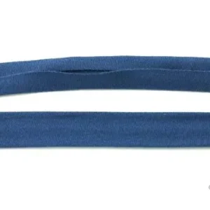 1 MTR. ♥ Elastisches Jersey Schrägband - JEANS ♥ Highlight