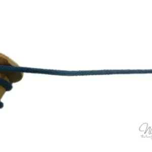 Highlight 1 MTR. ♥ SuPER WeiCHE Hoodiekordel JEANS MELIERT - 5mm ♥