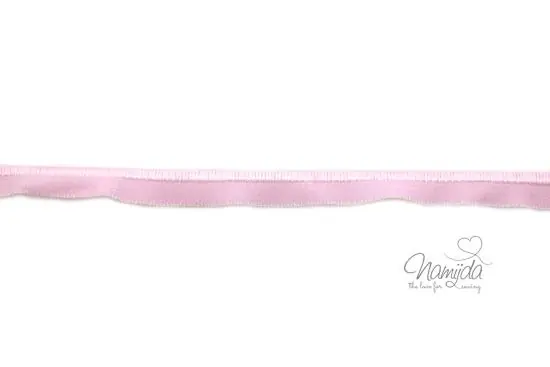 Premium 1 MTR. ♥ Paspelband ROSA ♥ elastisch