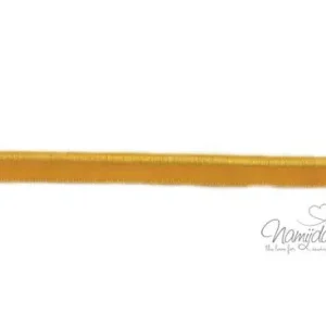 1 MTR. ♥ Paspelband SENF ♥ elastisch Direktkauf