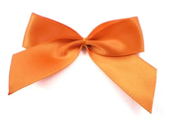 Im Trend 1 Stück – XL SATIN SCHLeife – RoST – 6,5cm