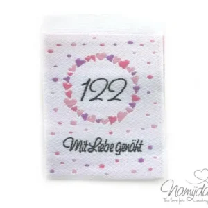 Preis Gesenkt 1 STCK. ♥ NAMIJDA EP GRößENLABELS - GRößE 122 - MÄDCHEN ♥