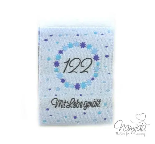 Preisreduziert 1 STCK. ♥ NAMIJDA EP GRößENLABELS – GRößE 122 – JUNGE ♥