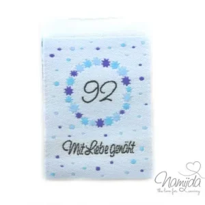 Neuheit 1 STCK. ♥ NAMIJDA EP GRößENLABELS - GRößE 92 - JUNGE ♥