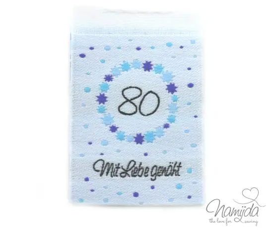 Sofort Bestellen 1 STCK. ♥ NAMIJDA EP GRößENLABELS – GRößE 80 – JUNGE ♥