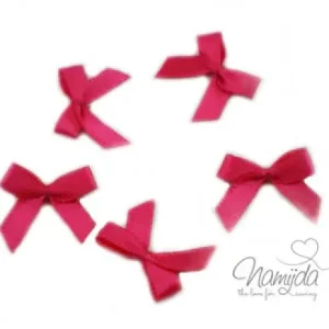 5 ♥ LiTTLE BOWS PiNK - 19x16mm ♥ Begrenztes Angebot