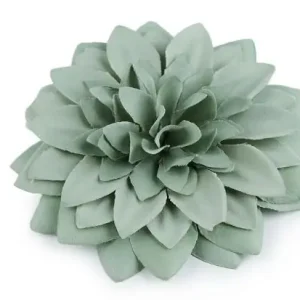 1 Stck. ♥ XL FLOWER BRoSCHE - DuSTY MINT - 12,5cm ♥ Beliebt