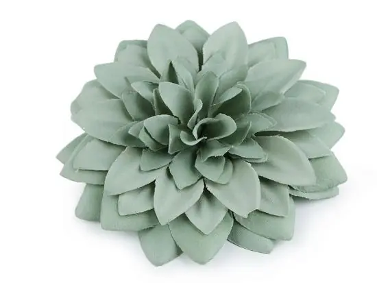 1 Stck. ♥ XL FLOWER BRoSCHE – DuSTY MINT – 12,5cm ♥ Beliebt