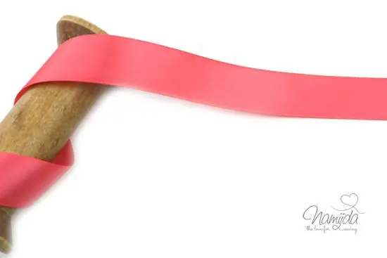 Preisknaller 1 MTR. SATINBAND Melone – 22mm