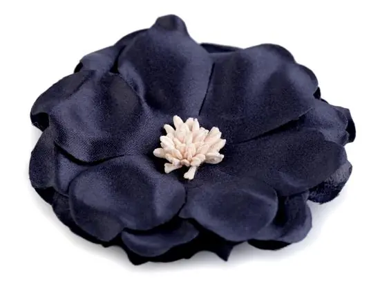 Expressversand 1 Stück ♥ XL BLüTE DuNKELBLau 7,5cm ♥