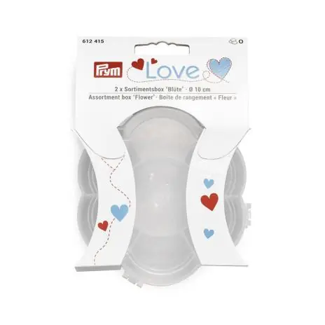 Expressversand 1 Stück ♥ PRYM LOVE SORTIMENTSBOX BLUME LEER 612415 ♥
