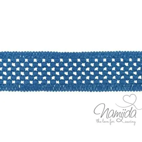 Meistverkauft 1 MTR. GEHÄKELTES BAUMWOLL GuMMIBAND JEANS – 5cm