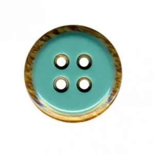 1 Stück ♥ KOKOSKNOPF PASTELL DuSTY MINT - 35mm - HOLZKNOPF ♥ Heißes Angebot