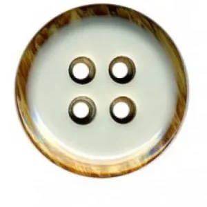 1 Stück ♥ KOKOSKNOPF PASTELL WeiSS - 35mm - HOLZKNOPF ♥ Zertifiziert