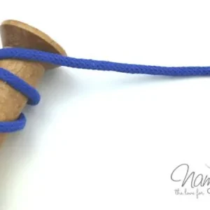 1 MTR. ♥ SuPER WeiCHE Hoodiekordel Marine - 5mm ♥ Schneller Versand