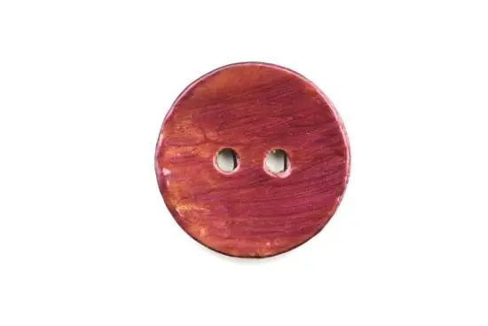 Exklusiv 1 Stück ♥ VINTAGE KOKOSKNOPF PINK- 35mm – HOLZKNOPF ♥