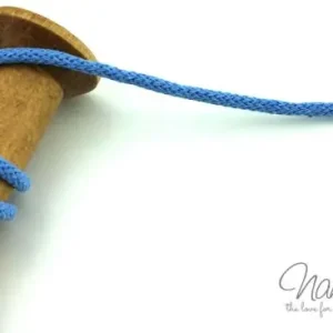 1 MTR. ♥ SuPER WeiCHE Hoodiekordel JEANS- 5mm ♥ Meistverkauft