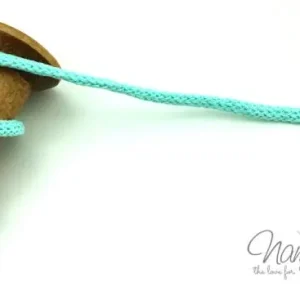 Preis Gesenkt 1 MTR. ♥ SuPER WeiCHE Hoodiekordel MINT- 5mm ♥