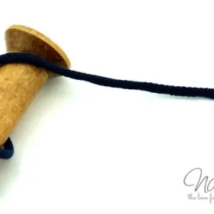 1 MTR. ♥ SuPER WeiCHE Hoodiekordel DUNKELBLAU- 5mm ♥ Ab Werk