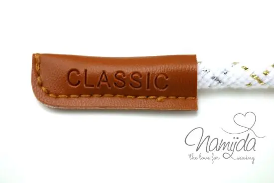 1 STÜCK KUNSTLEDER KORDELENDE – CLASSIC – BRAUN – 8mm Top-Preis