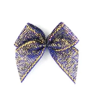 5 ♥ GOLD GLITZER SATIN Schleifchen JEANS ♥ Schnäppchen