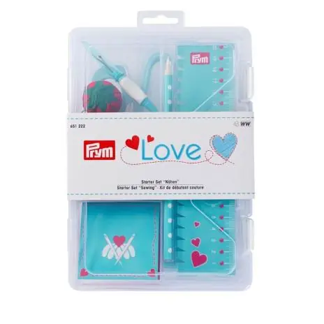 Kostenloser Versand 1 Stück ♥ PRYM LOVE STARTER SET „NÄHEN“ (8-TLG.) 651222