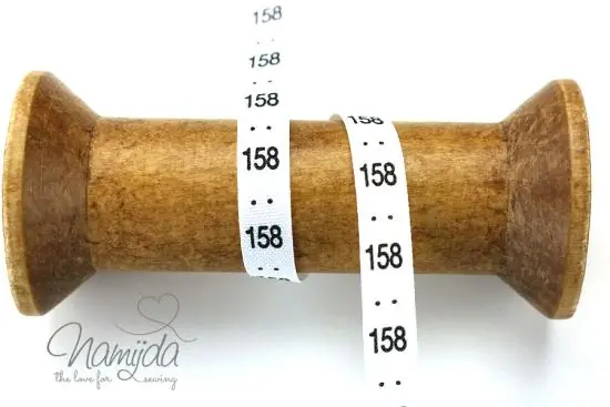 Premium 0,5 MTR. ♥ GrößenLabels Größe 158 – Kinder ♥