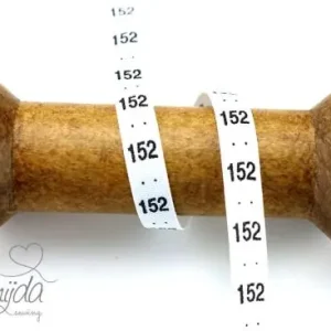 0,5 MTR. ♥ GrößenLabels Größe 152 - Kinder ♥ Super-Preis