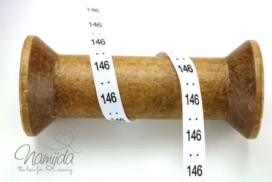 Top-Angebot 0,5 MTR. ♥ GrößenLabels Größe 146 – Kinder ♥