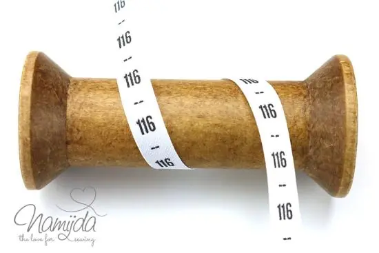Heißes Angebot 0,5 MTR. ♥ GrößenLabels Größe 116 – Kinder ♥
