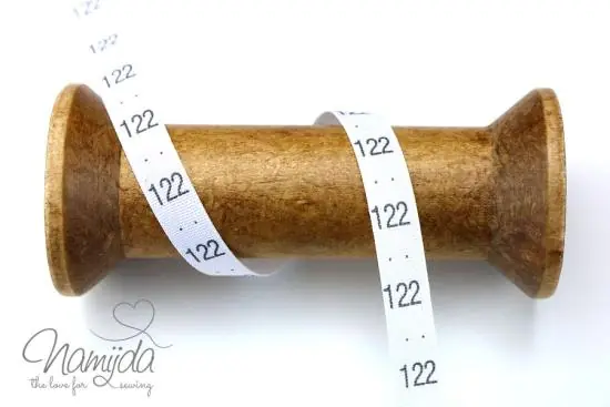 Kostenfreie Lieferung 0,5 MTR. ♥ GrößenLabels Größe 122 – Kinder ♥