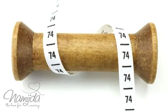 Preis Gesenkt 0,5 MTR. ♥ GrößenLabels Größe 74 – Kinder ♥