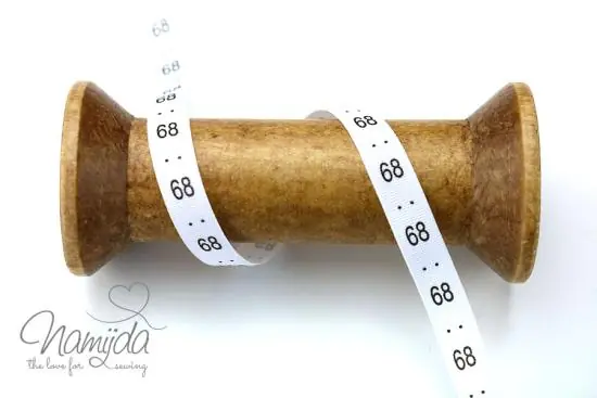 Geprüft 0,5 MTR. ♥ GrößenLabels Größe 68 – Kinder ♥