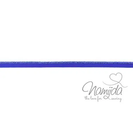 1 MTR. ♥ GLITZER LUREX PASPELBAND ROYAL BLau Schnäppchen