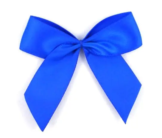 1 Stück – XL SATIN SCHLeife – ROYAL BLau – 6,5cm Angebot