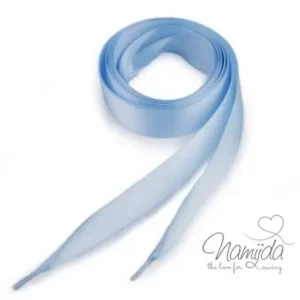 Limited Edition 1 Stck. SATINBAND HELLBLAU - 110cm lang!