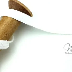 1 MTR. ♥ JACQUARD Einfassband - ECRU - Schrägband♥ Top-Seller