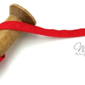 Bestseller 1 MTR. ♥ JACQUARD Einfassband - RoT - Schrägband♥