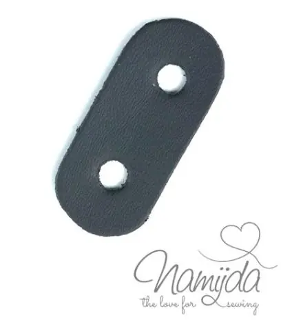 1 STÜCK KORDELSToPPER AuS KuNSTLEDER – GRAU Jetzt Zugreifen