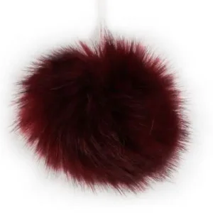 Top-Angebot 1 Stück FeLLbommel - Bommel BoRDEAUX - 8cm