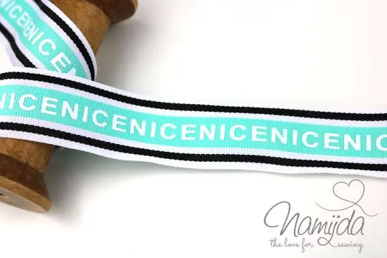 Sofort Bestellen 1 MTR. NICE WEBBAND – MINT – 3cm