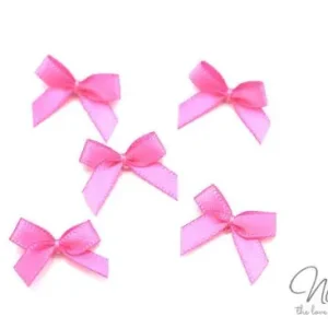 5 ♥ LiTTLE BOWS RoSA - 19x16mm ♥ Jetzt Bestellen