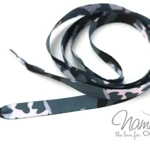 Top-Seller 1 STüCK Hoodie Band Flach - CAMOUFLAGE GRAU/RoSA - 1cm