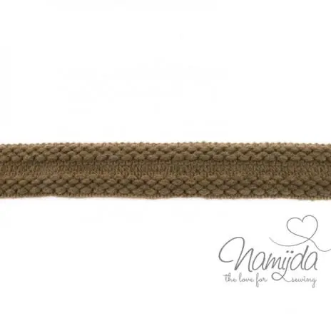 Aktuell 1 MTR. ♥ Einfassband Strick – OLIV ♥