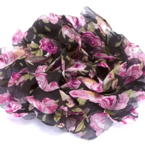 Jetzt Bestellen 1 Stück ♥ XXL BLUMENPRINT BLuME Schwarz ♥